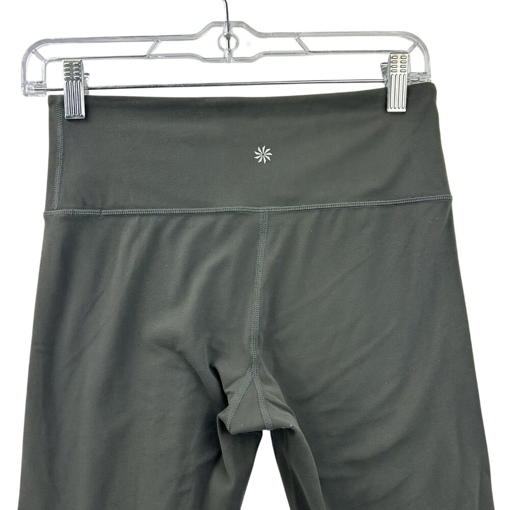 Athleta Ultra High Rise Elation 7/8 Tight Women’s Small Green Workout Gym Casual - Picture 13 of 13